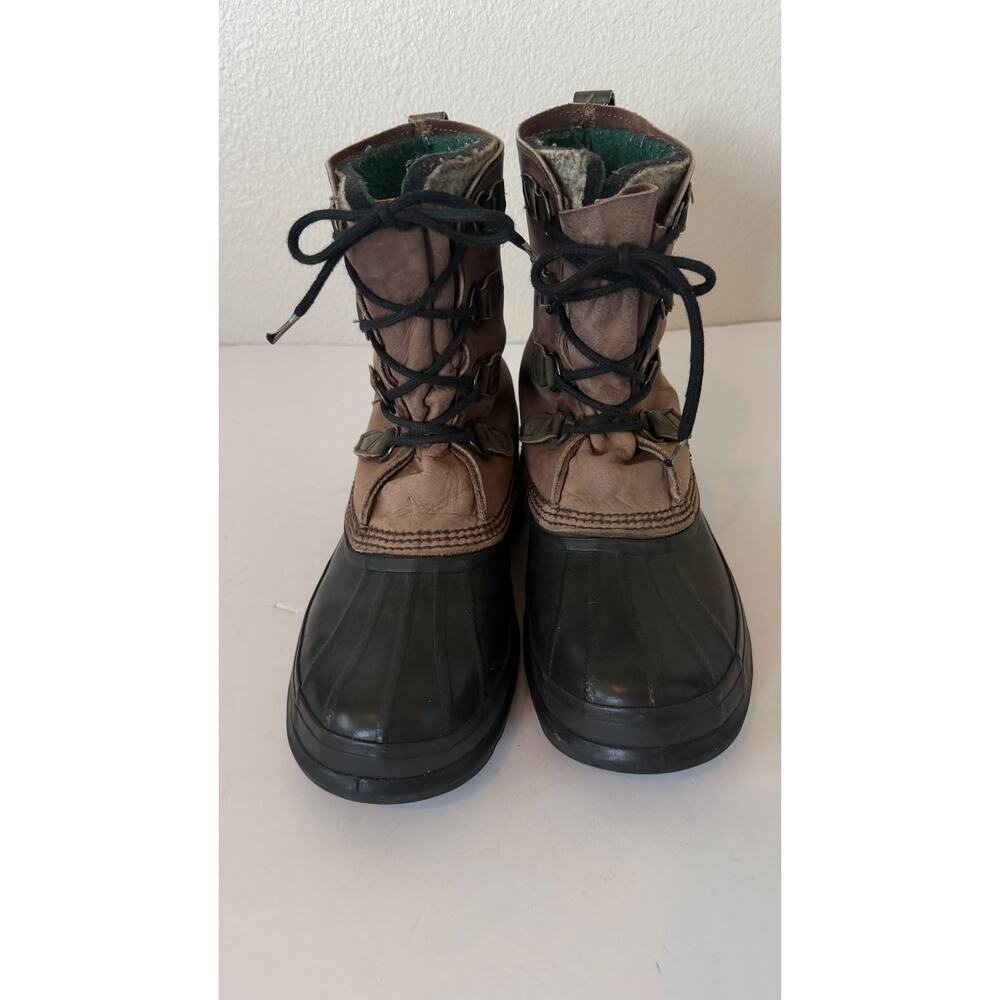 Sorel Vintage Made in Canada Men's Caribu Winter Boots Size 10 - Picture 2 of 11